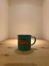 Weya Hand-Painted Tin Mug