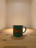 Weya Hand-Painted Tin Mug