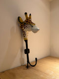 Giraffe Coat Hook of Painted Jacaranda