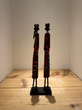 Maasai Couple of Mahogany