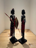 Maasai Couple of Mahogany
