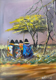 “Huddled Together” by John Ndambo