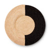 Kazi Geo Black/Natural Wall Plate-22”