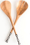 Salad Servers of Olivewood