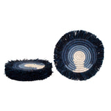 Kazi Fringed Coasters - sets of 4