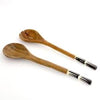 Salad Servers of Olivewood
