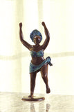"Jubilation in Blue" Lost Wax Bronze Sculpture