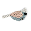 Kioni Beaded Bird Brooch