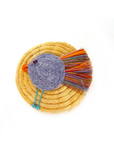 Lidded-Sisal Animal Basket