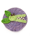 Lidded-Sisal Animal Basket