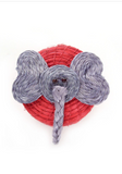 Lidded-Sisal Animal Basket