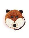 Lidded-Sisal Animal Basket