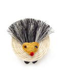 Lidded-Sisal Animal Basket