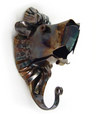 Natural Patina Animal Wall Hooks of Recycled Tin