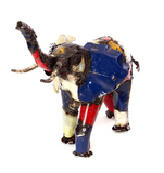 Elephant of Recycled Oil Drum