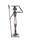 Nomad of Upcycled Metal & Salvaged Cow Horn