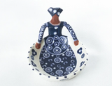 Zizamele Ceramic Friendship Bowls - Indigo