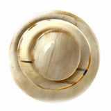 Ankole Horn Round Bowl