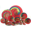 Zulu Telephone Wire - Red Rainbow