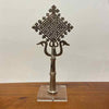 Processional Cross of Nickel from Ethiopia