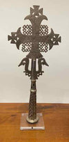 Processional Cross of Nickel from Ethiopia