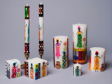 Kapula Hand Painted Candles - African Ladies