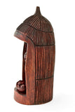Rwandan Thatched Hut Nativity