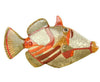 Porcupine Ceramics-Marine Life (Fish & Whales)