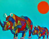 “Rhino Love” Giclèe by Joss Rossiter