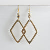 Hope Brass Earrings