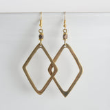 Hope Brass Earrings
