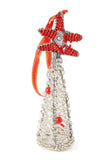 Beaded X-Mas Tree Ornament