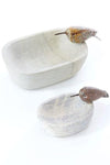 Shona Oval Bird Dish