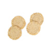 Kazi Fringed Coasters - sets of 4