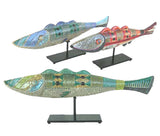 Porcupine Ceramics-Marine Life (Fish & Whales)