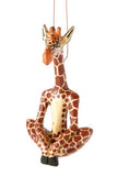 Yoga Animal Ornament in Jacaranda Wood