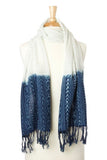 Scarf - Mudcloth Open Weave Organic Cotton - Mali
