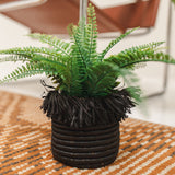 Kazi Fringed Basket