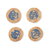 Kazi Fringed Coasters - sets of 4