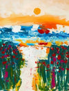 "Flowers on the River Bank" Giclèe by Joss Rossiter
