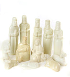 Free-Standing, 12-piece Nativity Set of Kisii