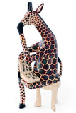 Literary Giraffe of Jacaranda Wood