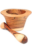 Mortar & Pestle Set of Wild Olivewood