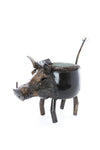 Warthog Planter of Recycled Metal