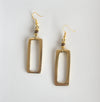 Hope Brass Earrings