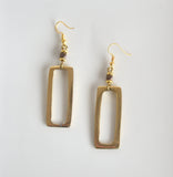 Hope Brass Earrings