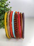 Telephone Wire Coiled Bracelet