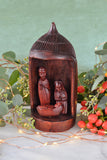 Rwandan Thatched Hut Nativity