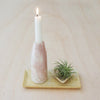 Candleholder Vase of Kisii - Natural
