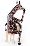 Literary Giraffe of Jacaranda Wood